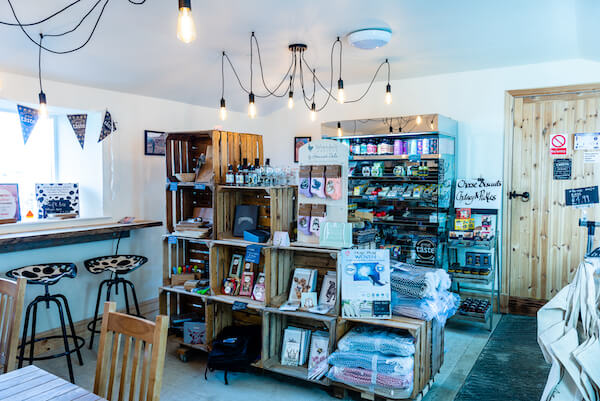 Interior of Teesdale Cafe